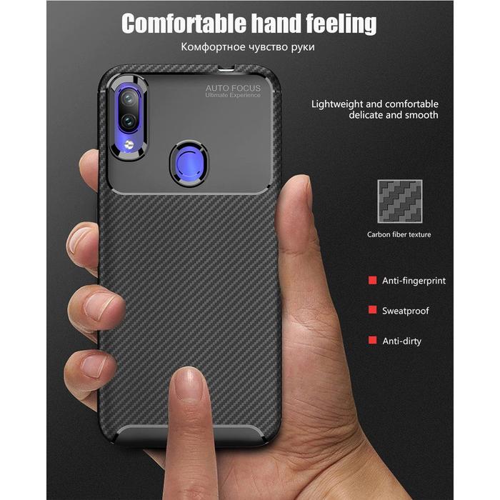Case For Xiaomi Redmi 7 ( 6.26 inch ) Synthetic Fiber Silicone