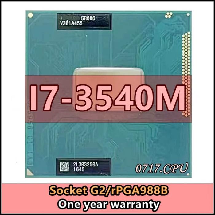 I7-3540M I7 3540M Sr0X6 3.0 Ghz Dual-Core Quad-Thread Cpu Processor