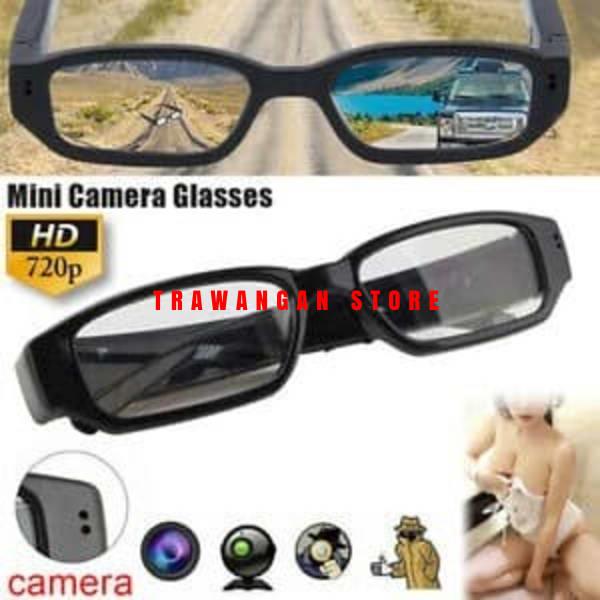 KACAMATA youtube bisa rekam video VLOG mini spy camera eyewear glasses