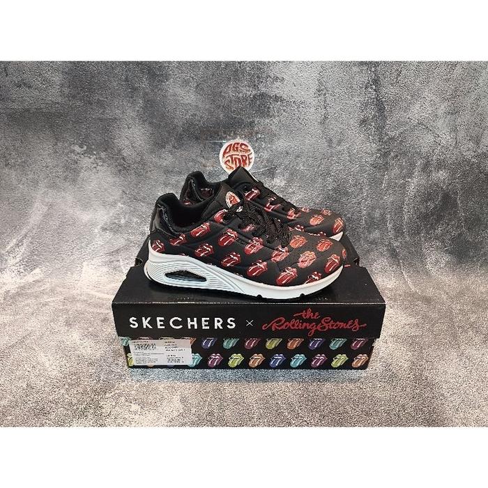 Skechers Uno Say It Loud x The Rolling Stone Women Original 177964BKRD