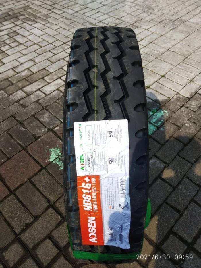 AOSEN HD616+ Ban LUAR Truk 750-16 Kawat Radial 7.50 R16 14PR MURAH