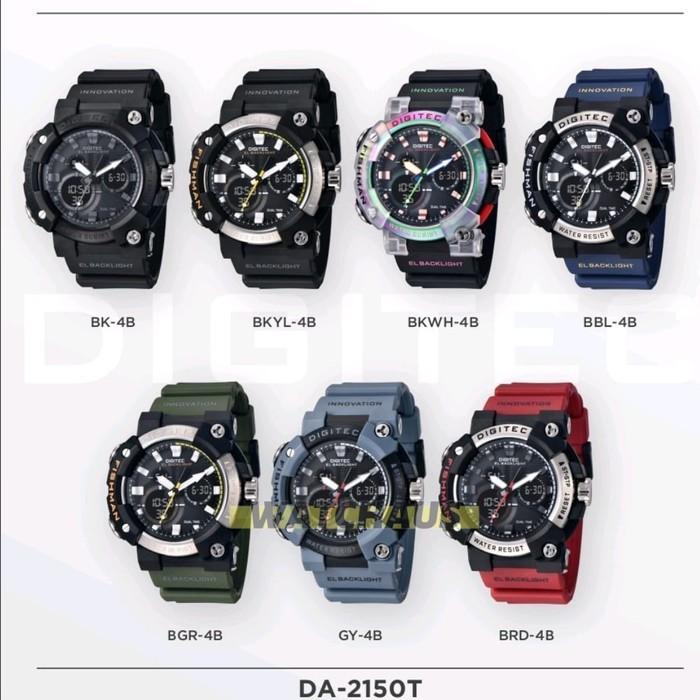 JAM TANGAN DIGITEC DA2150 DA-2150 DA2150T DA2150T