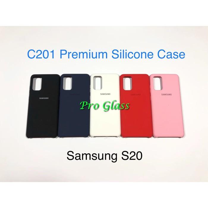 C201 Samsung S20 / S20+ / S20 ULTRA Original Samsung Silicon Leather