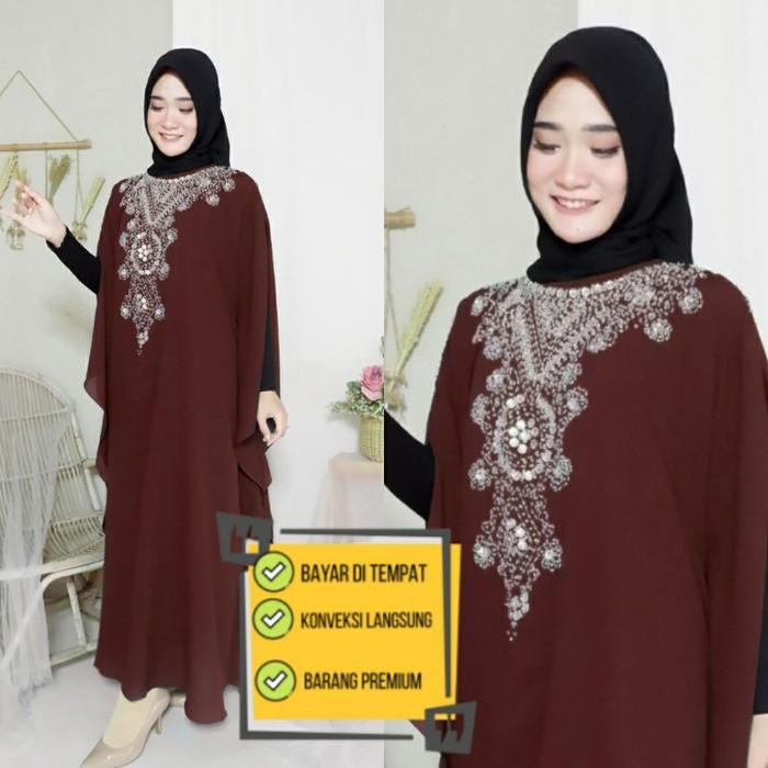 Kaftan Payet Pertiwi / Kaftan Kondangan / Kaftan Lebaran / Gamis