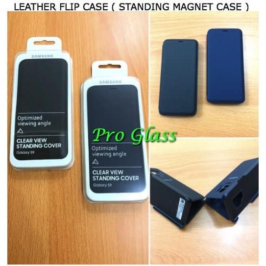 Samsung S9 / Samsung S9+ Premium Leather Flip Case Cover Leather