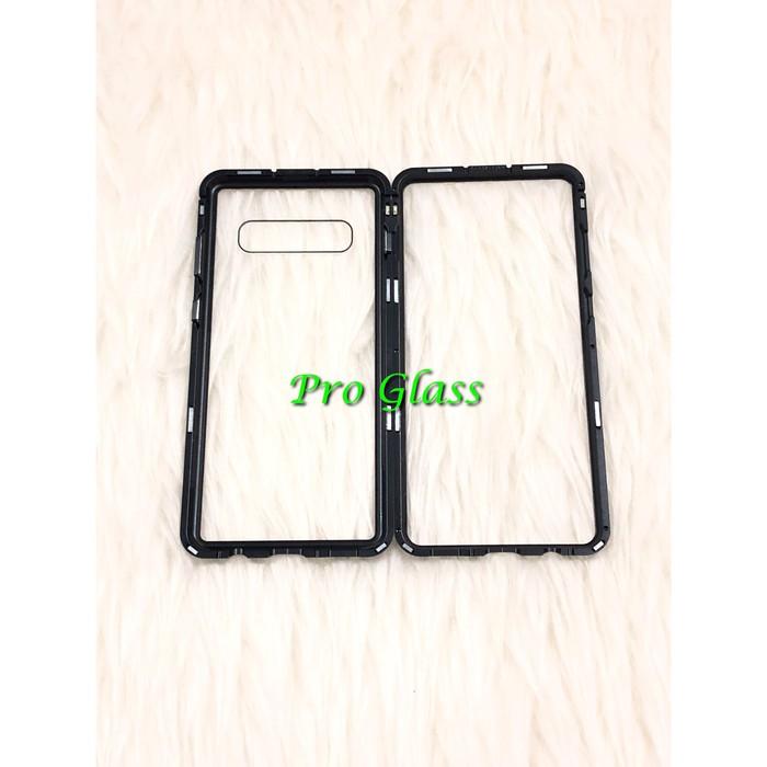 Magnetic Case Samsung S10 / Samsung S10+ with Premium Back tempered