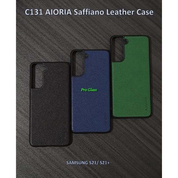 C131 Samsung S21 / S21 PLUS / S21 ULTRA AIORIA Saffiano Leather Case