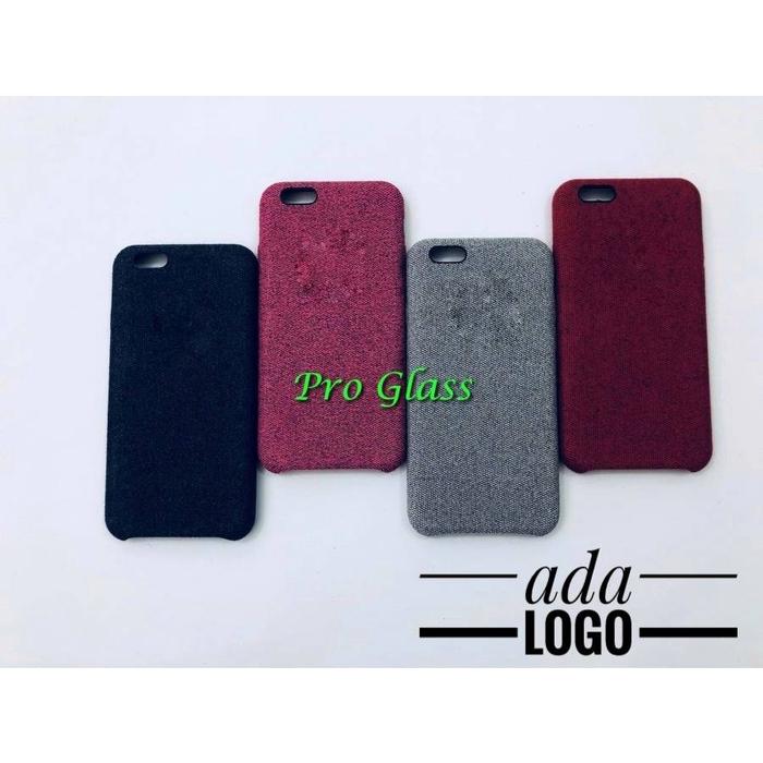 C203 IP 7 / 7 Plus / 8 / 8 Plus Premium Canvas Case - Kain Canvas -