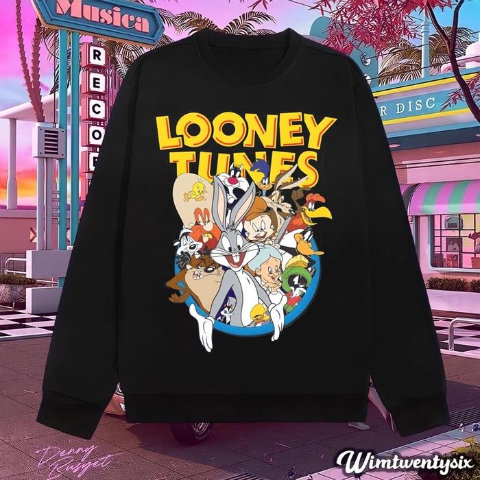 sweater | sweatshirt | crewneck | looney tunes vintage NEW!!