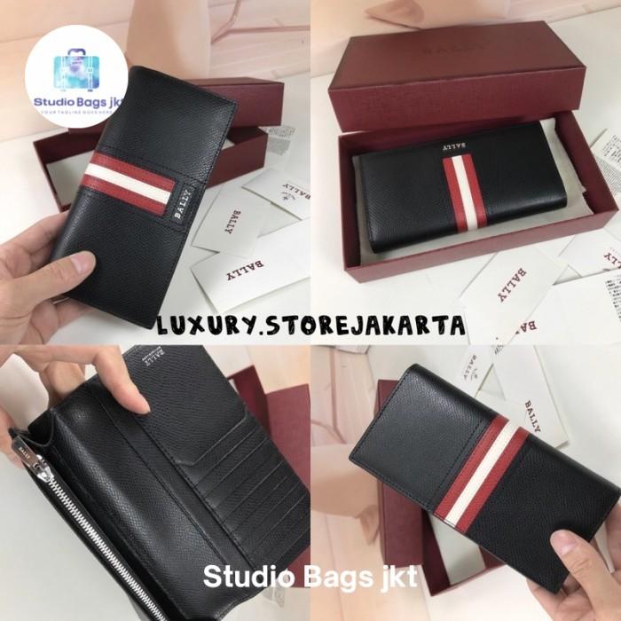 Dompet Pria Long Wallet Bally Baliro Leather Continental