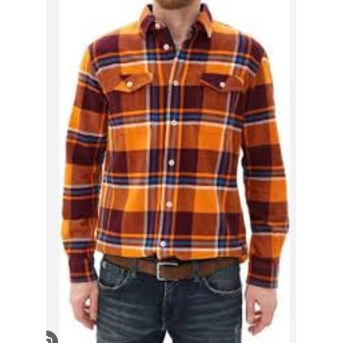 kemeja flanel tom tailor NEW!!