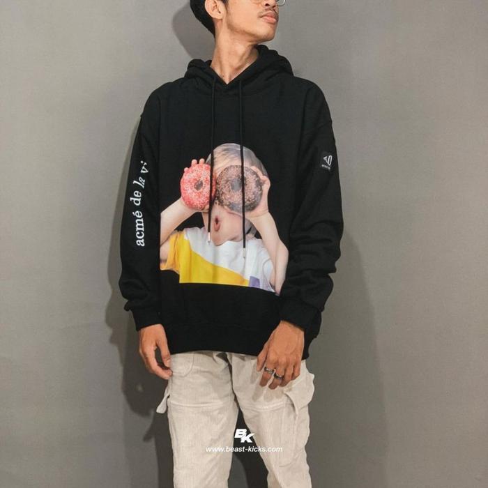 ADLV HOODIE DONUT 1 BLACK NEW!!
