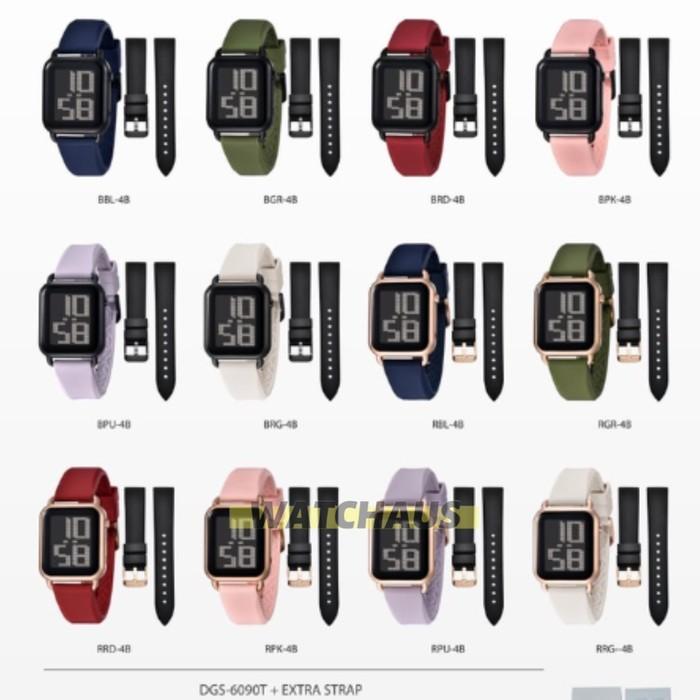 JAM TANGAN WANITA DIGITEC DG 6090 DG-6090 BDG6090 BDG-6090 BDG-6090T