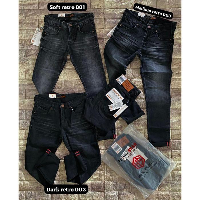 HUGO STAR Vintage Original Superior Quality Collection Denim Panjang