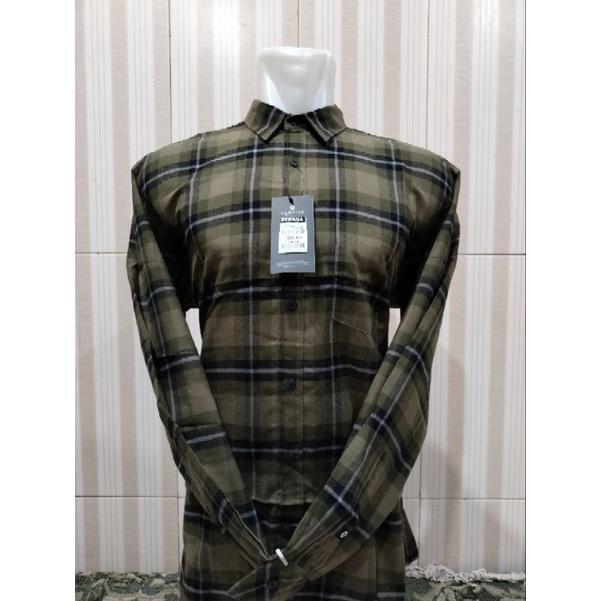 Benhill Flanel 2xl 3xl 4xl/Kemeja Benhill Flanel panjang NEW!!