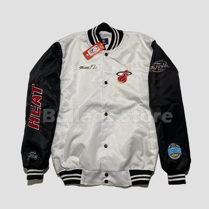 Jaket Varsity Baseball Basketball Miami Heat Pria Wanit Original NEW!!