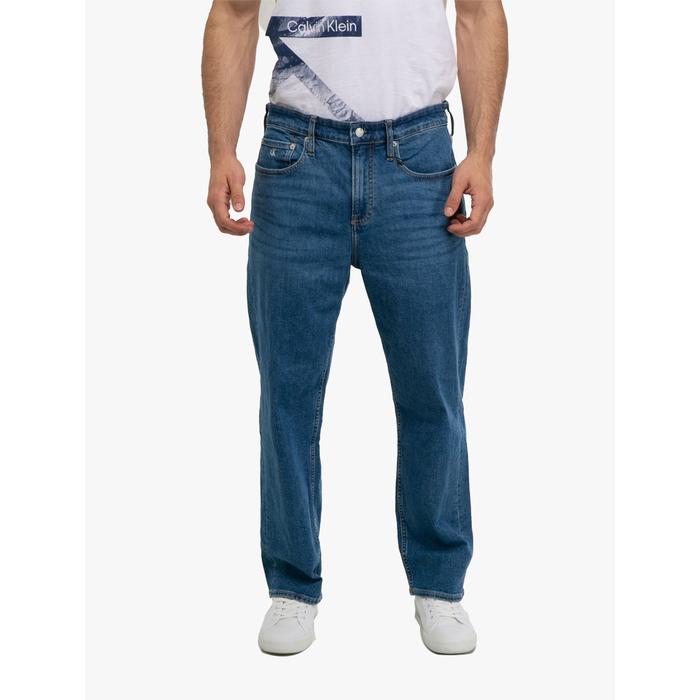 CALVIN KLEIN JEANS - 90's STRAIGHT JEANS-Mid Denim NEW!!