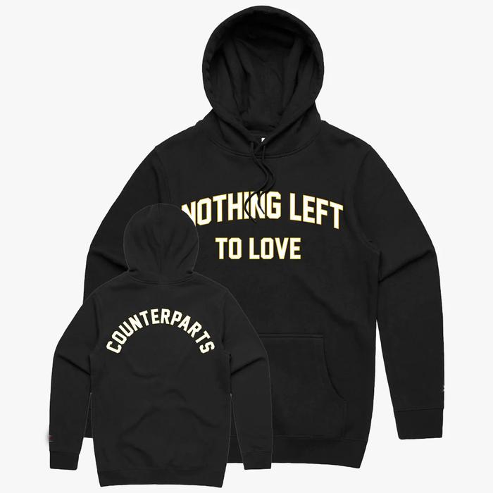 HOODIE COUNTERPARTS NOTHING LEFT TO LOVE #17 COUNTERPARTS BAND HOODIE