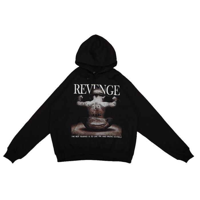 O.S.T - Hoodie Revenge Black Unisex NEW!!