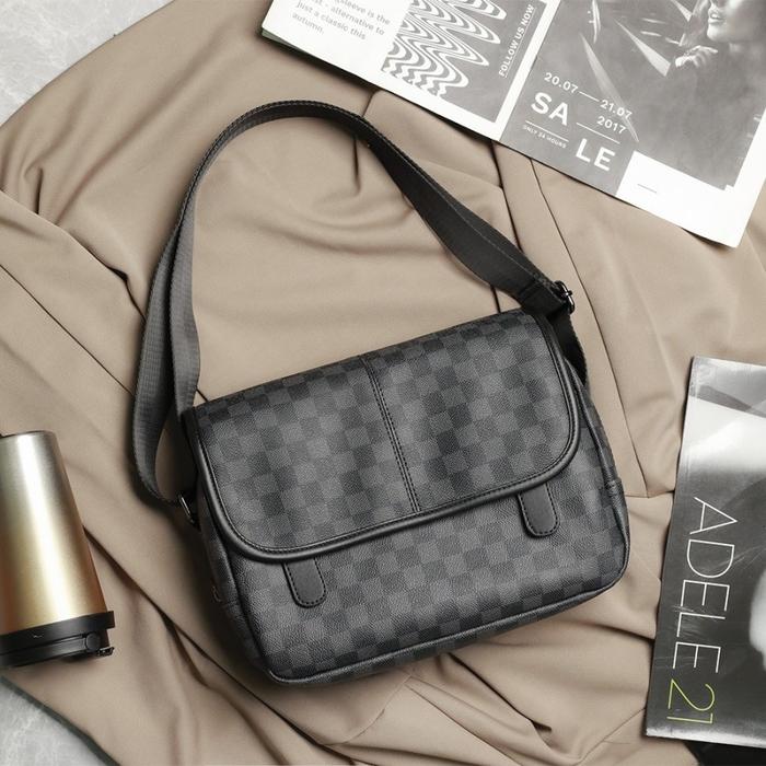 Tas Selempang Kulit Tas Pria Kulit Tas Kuliah Unisex ECLIPSE