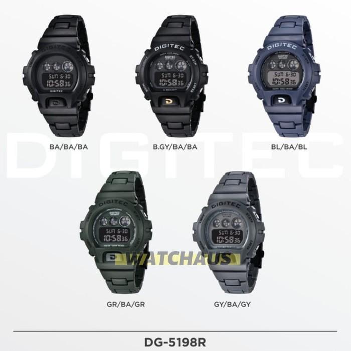 JAM TANGAN DIGITEC DG5198R DG-5918R DG-5198R DG5198R