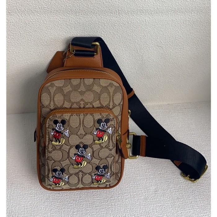 CM721 COACH original Disney 100th Anniversary chest bag - 1-CM721