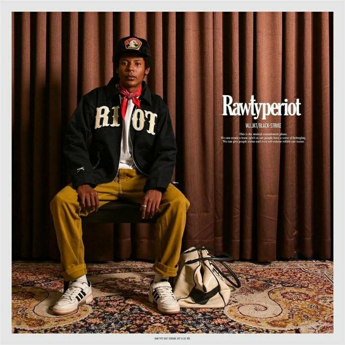 JACKET RAWTYPE RIOT | BLACK STRIKE 3 | NEW | ORIGINAL NEW!!