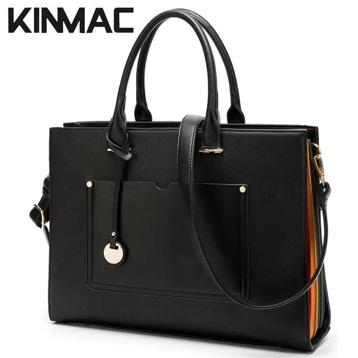 Lady Briefcase Kinmac Brand Handbag Messenger Laptop Bag 13.3