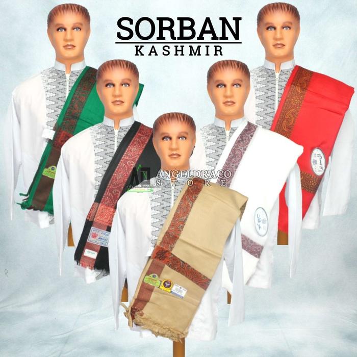 Sorban Kashmiri Panjang / Sorban Arifat / Sorban Kashmir / Sorban
