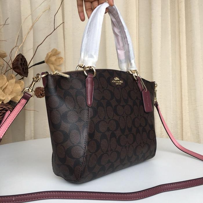 Shoulder Bag Small Kelsey Satchel In Signature Canvas (F28989)