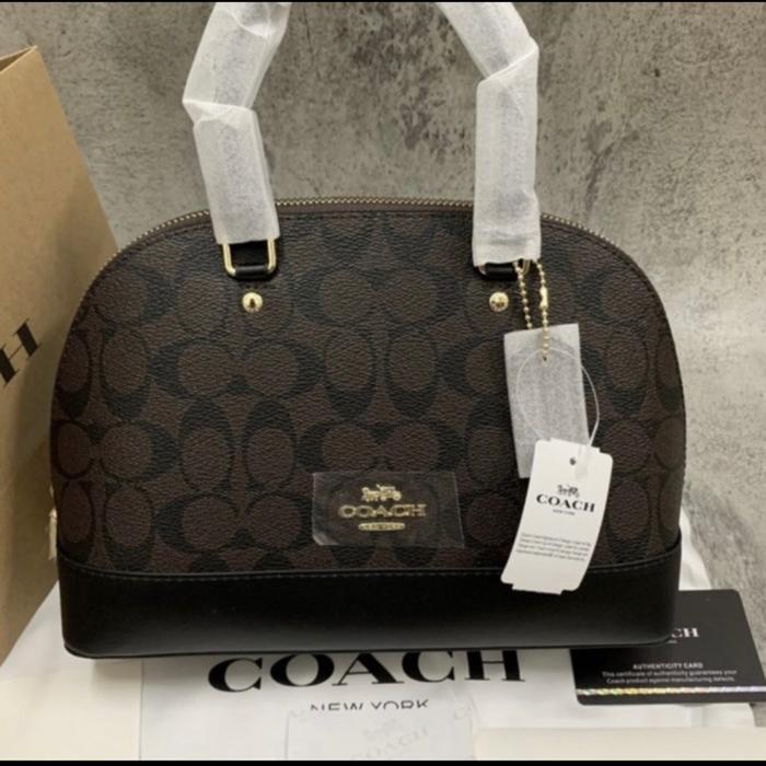 Sierra Satchel In Signature Canvas F27583