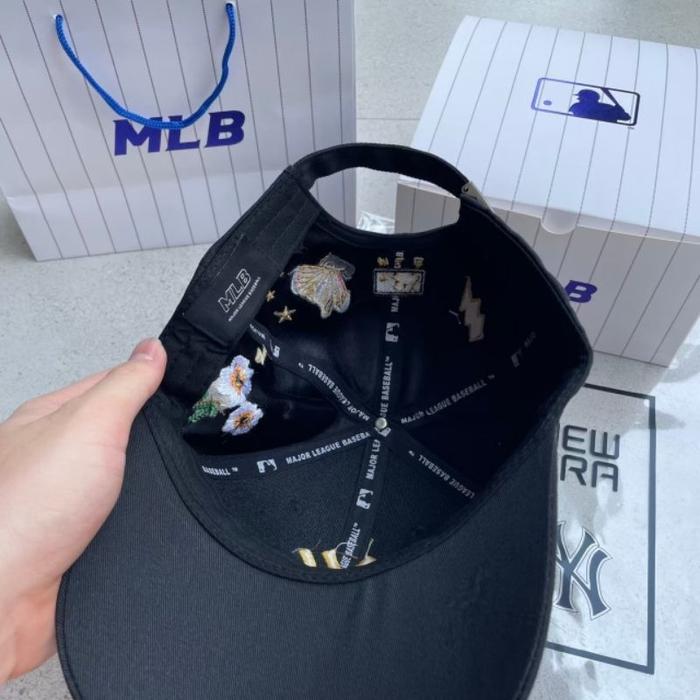 Topi New York Yankees Bee Baseball Cap Black Free Goodie Bag