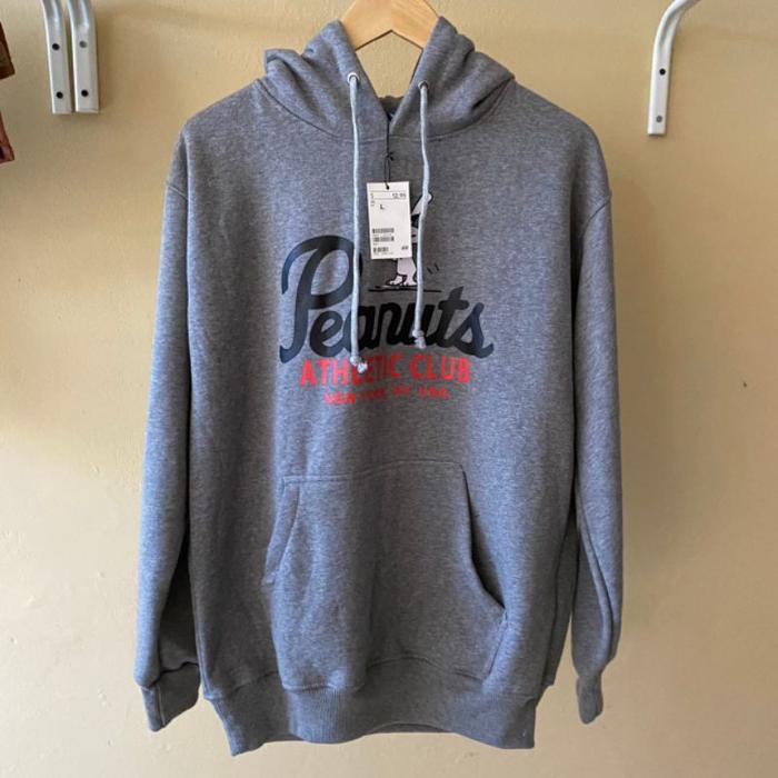 Hoodie Snoopy Peanuts Grey