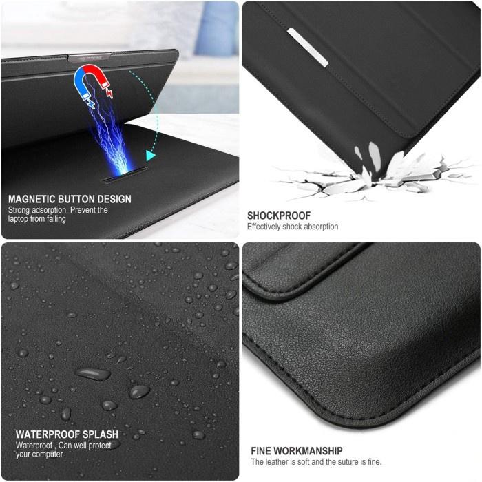 Termurah!! Laptop Hp Pavilion Aero Leather Sleeve Bag Stand Pouch