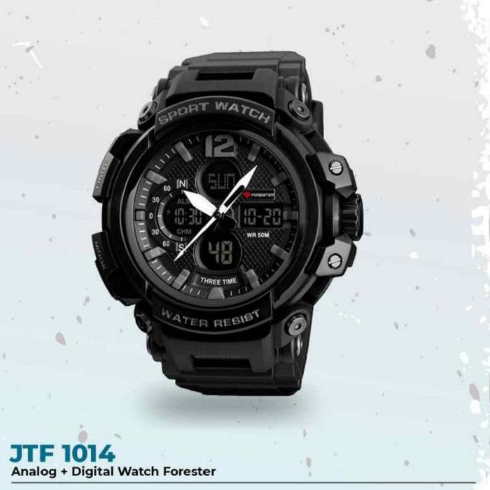 forester JTF 1014 Jam Tangan Digital Analog