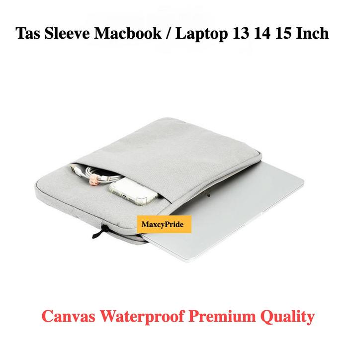 Termurah!! Sleeve Macbook Tas Laptop Tipis Premium Quality Bahan
