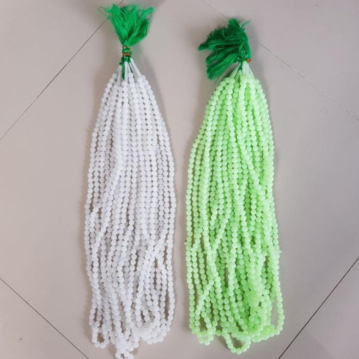 L14 Tasbih Fosfor 99 BESAR 10mm Terlihat Dalam Gelap Per Lusin Grosir