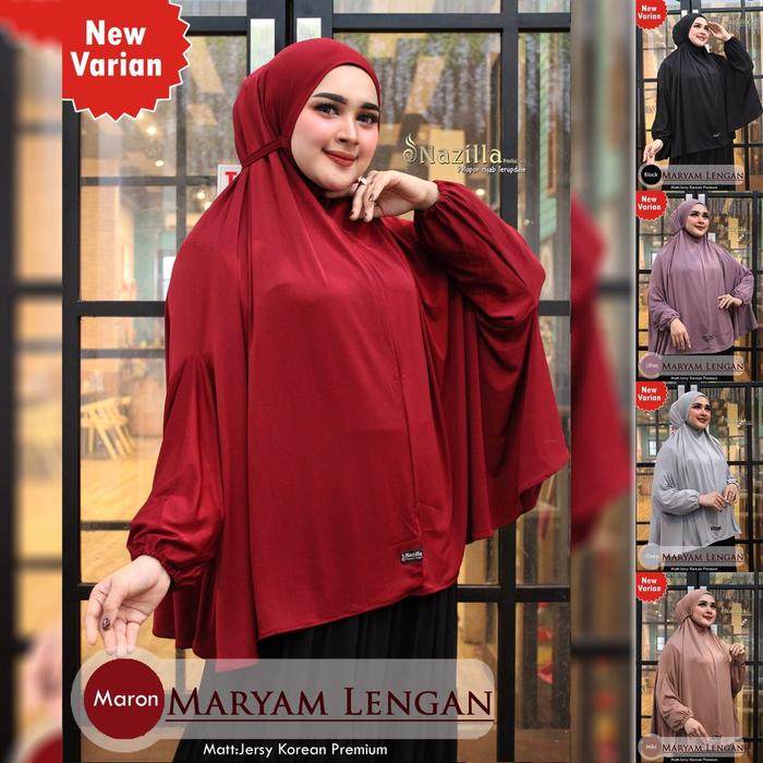 L14 BERGO MARYAM LENGAN ORIGINAL NAZILLA