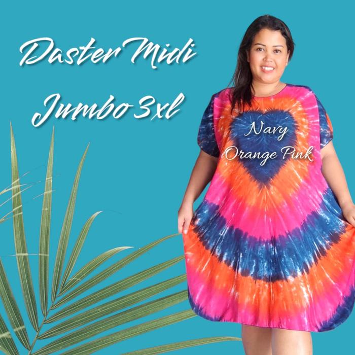 Bagus DASTER MIDI PELANGI 3XL BALI JUMBO