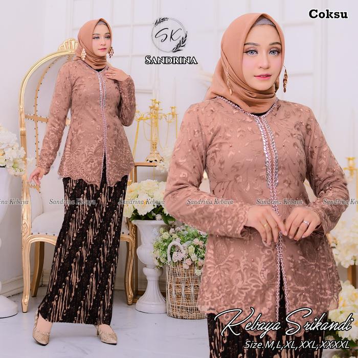 Ready - NEW ARRIVAL SETELAN KEBAYA SRIKANDI || KEBAYA JUMBO LD 130 BAJU