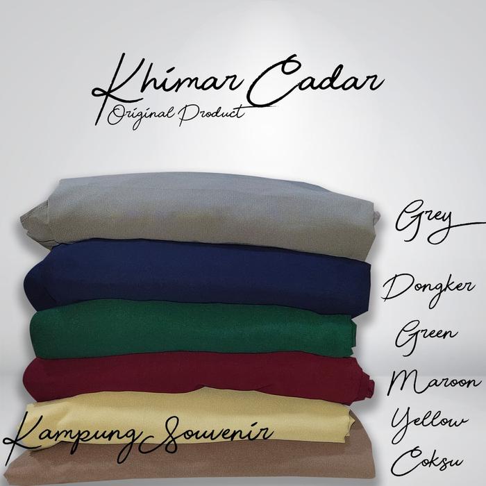 Bagus Khimar Cadar Instan - Cadar Instan Hijab Cadar