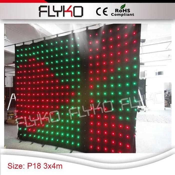 Live Show Equipment For 3X4M P18Cm Dj Booth Table Video Dj Led