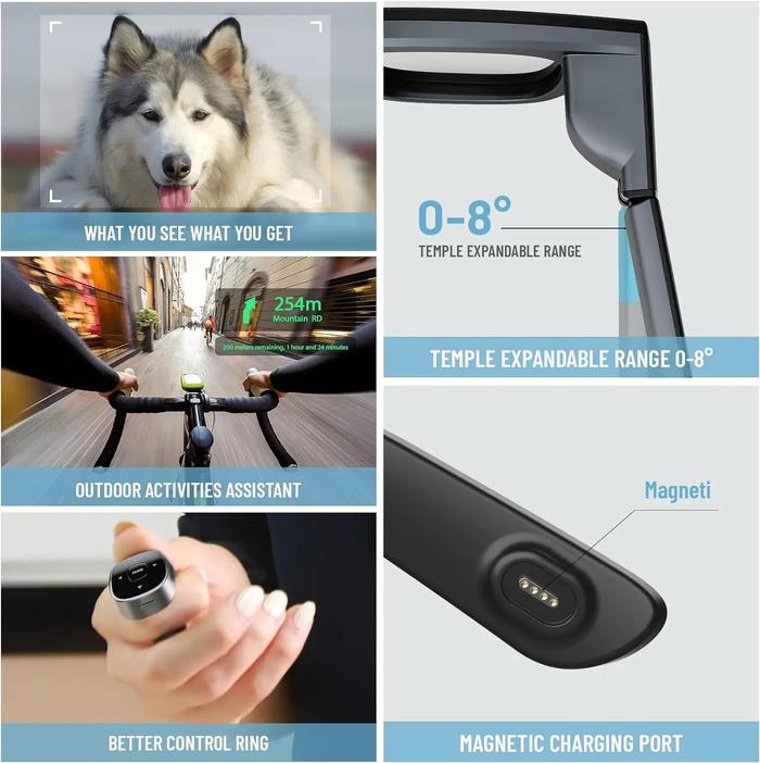 Inmo Air 2 Ar Glasses Wireless Smart Chatgpt Augmented Reality