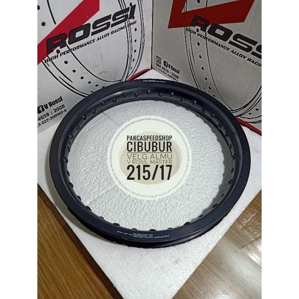 velg rossi 215 ring 17 master hitam jedjqi 9014rf