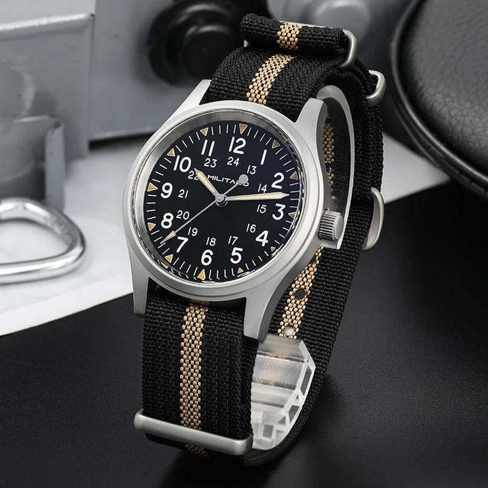 Militado Ml02 Quartz Movement Watch 36Mm Domed Sapphire Crystal W