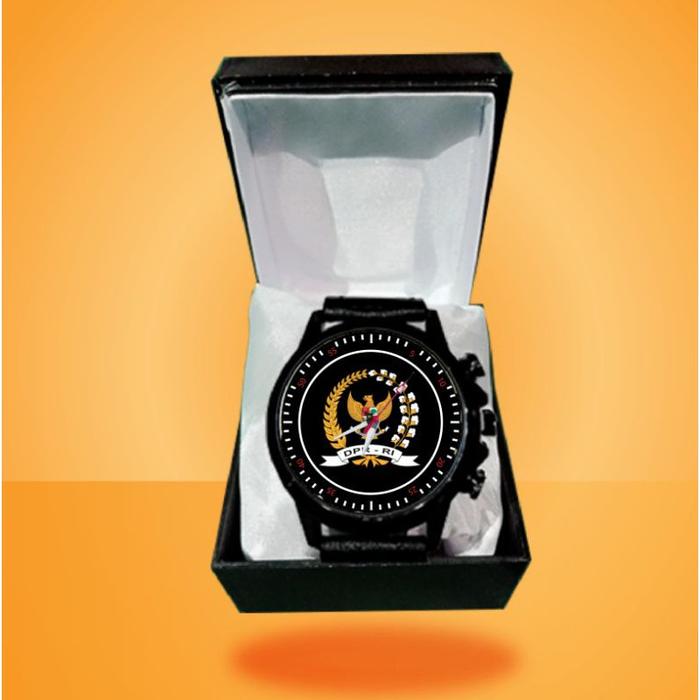 JAM TANGAN PRIA LOGO DPR RI CUSTOM Terlaris