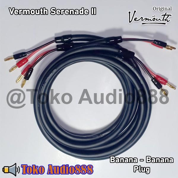 Terlaris new Vermouth Serenade II with Banana Plug, Panjang Costum Per