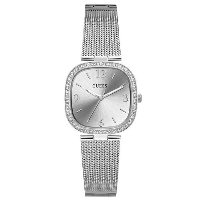 JAM TANGAN WANITA GUESS GW0354L1 SILVER ORIGINAL