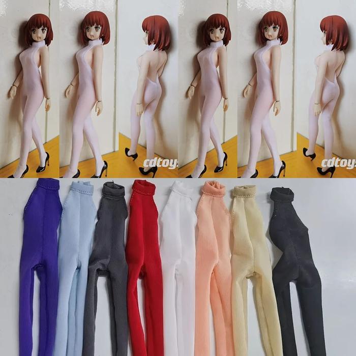 Cdtoys Cd033 112 Female Soldier Jumpsuits Slim Sexy Backless Hal