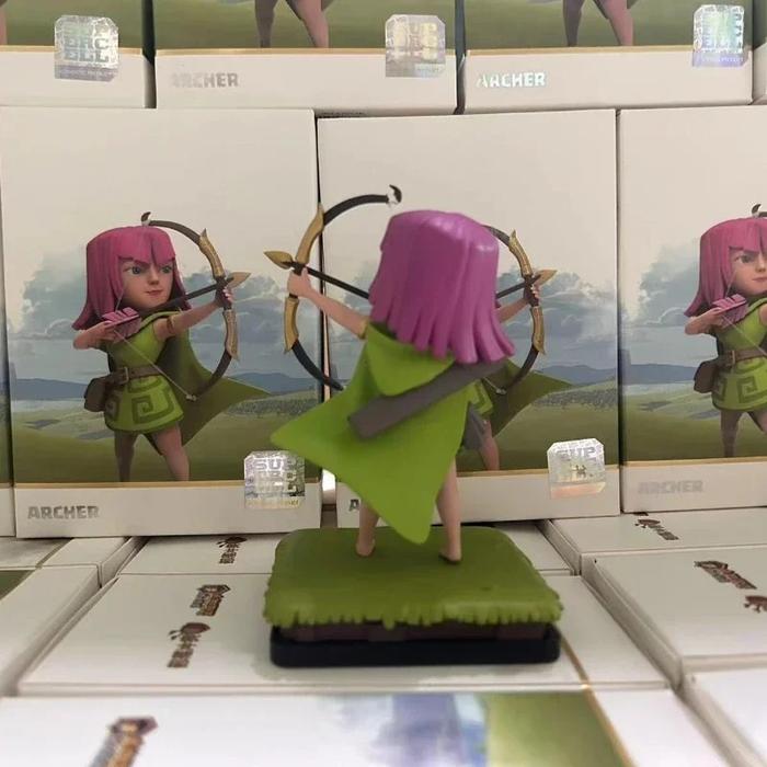 In Stock Supercell Original Clash Of Clans Archer Wizard Clash Ro